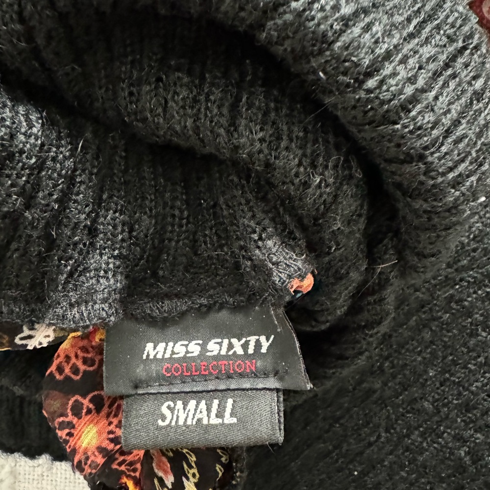 Floral Multicolor Women's Sweater - Picture 5 of 5